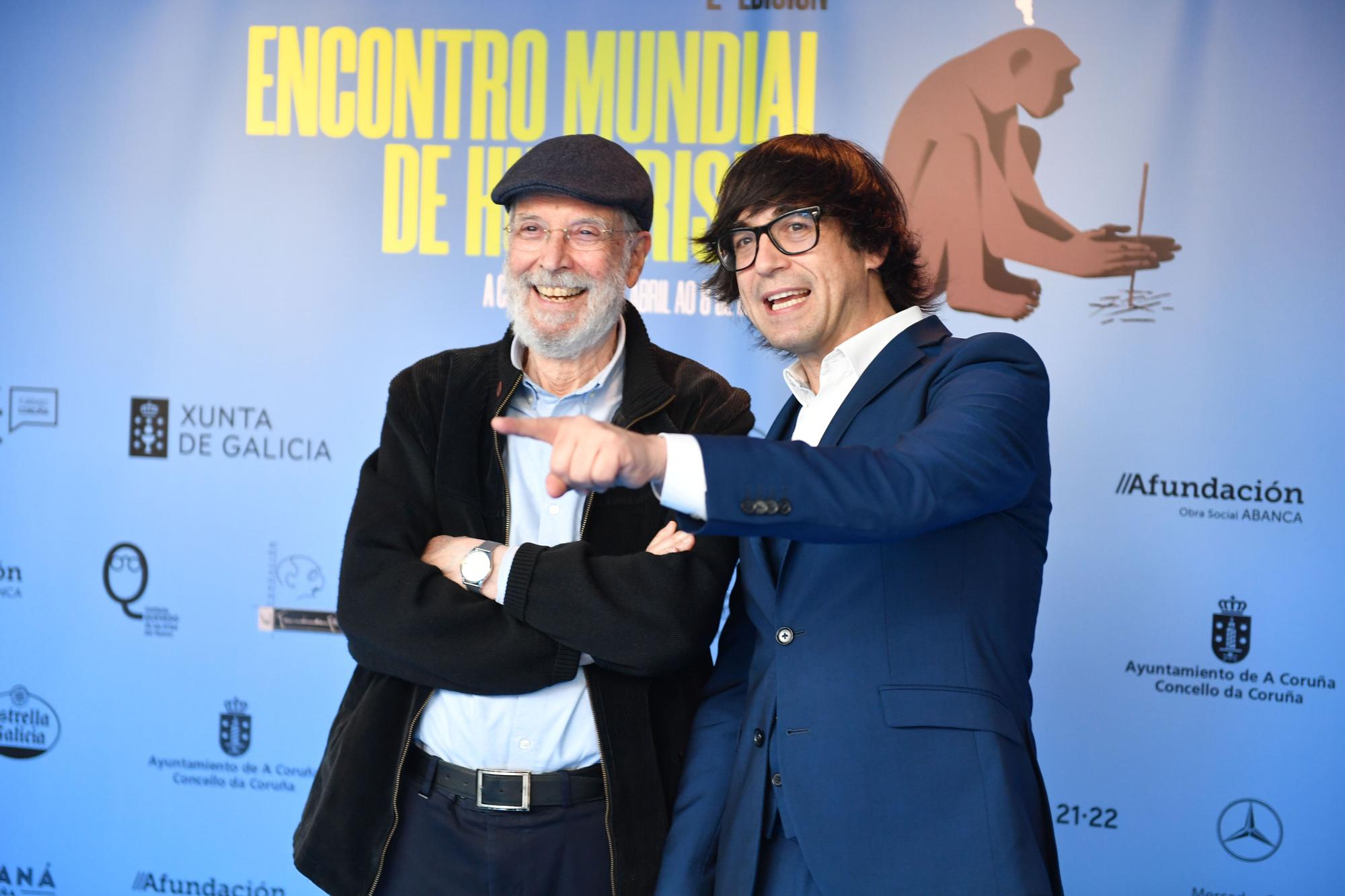 Último acto del Encuentro Mundial de Humorismo con el reconocimiento a Andreu Buenafuente