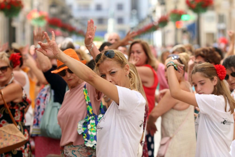 Málaga bate el Récord Guinness de personas bailando flamenco