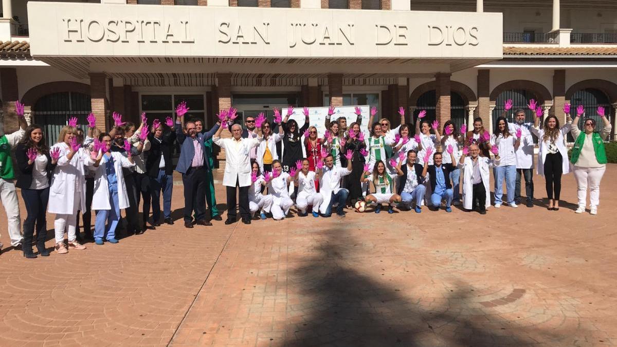 El Córdoba Femenino, contra el cáncer de mama