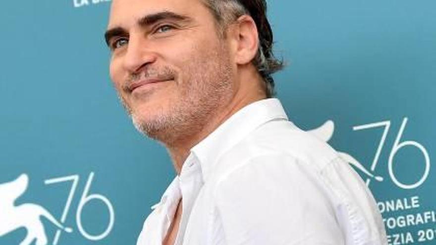 Joaquin Phoenix, ayer en la Mostra.