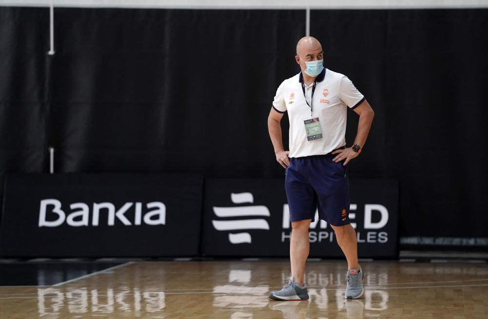 Entrenamientos de los equipos ACB en L'Alqueria