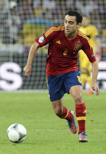 Xavi Hernández ha disputado 133 partidos con España, anotando 12 goles. Tiene en su palmarés un Mundial y dos Eurocopas.