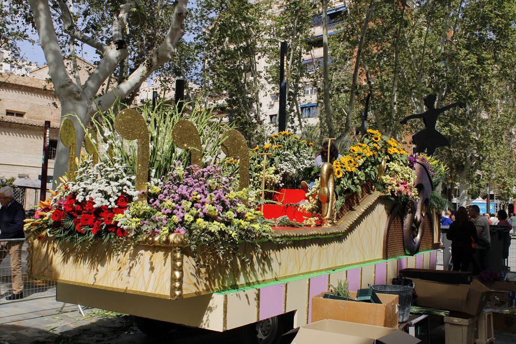 Estas son las carrozas que podrás ver esta tarde en el desfile de la Batalla de las Flores