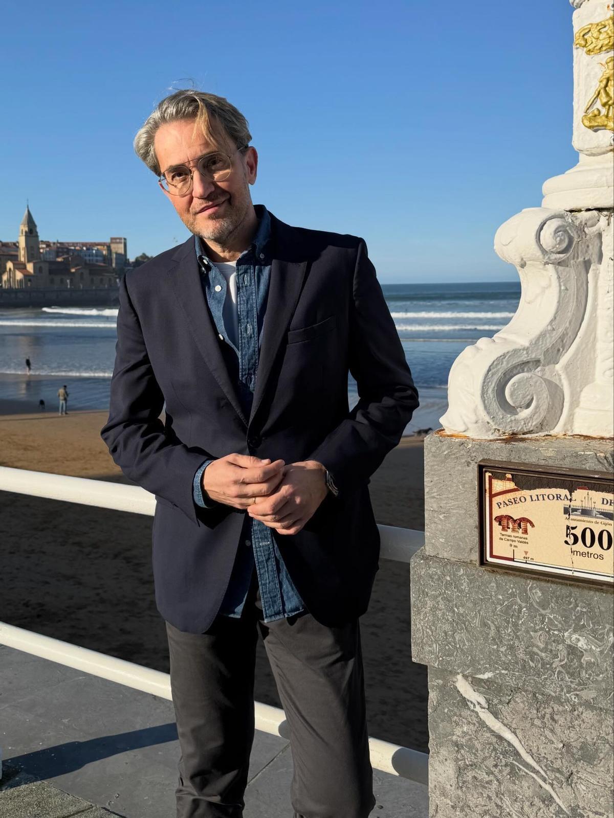 Máximo Huerta, en Gijón.