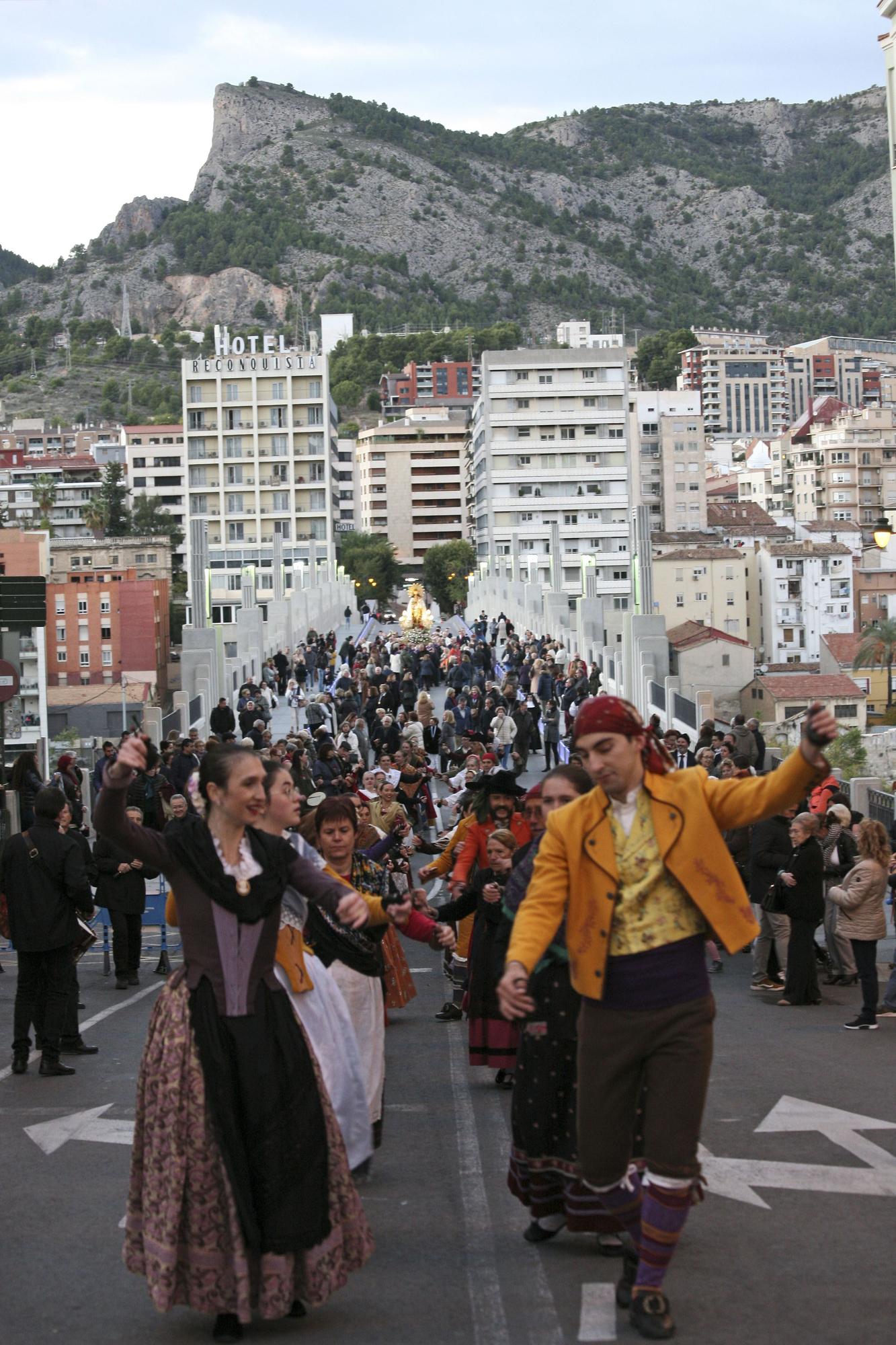 La Virgen de los Desamparados visita Alcoy