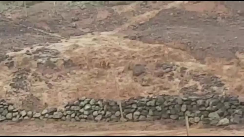 Lluvia en Las Cañadas de Recia