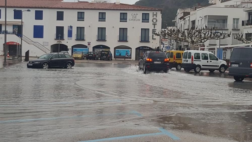 Llevantada a la costa de l'Alt Empordà 1-M