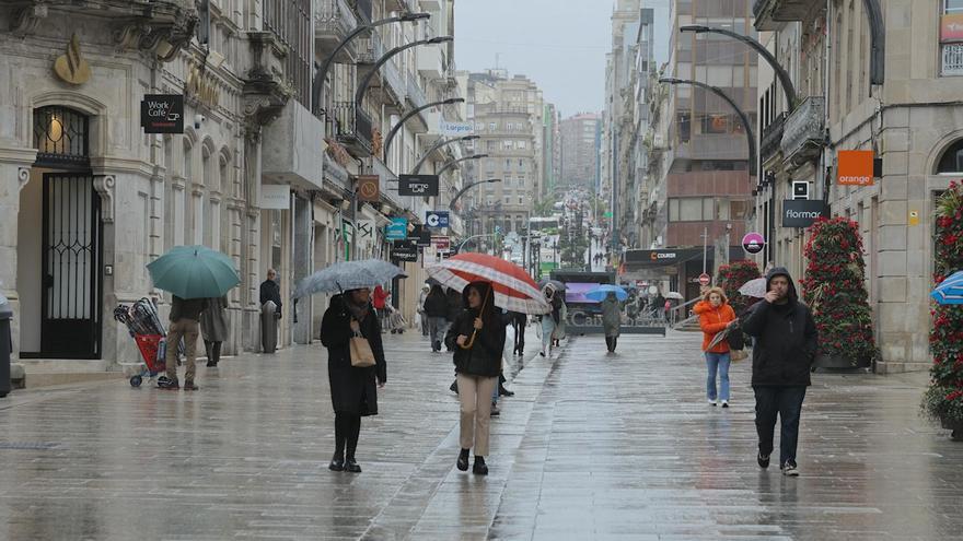 Galicia registró en marzo un 148% más de lluvias que los valores normales de otros años