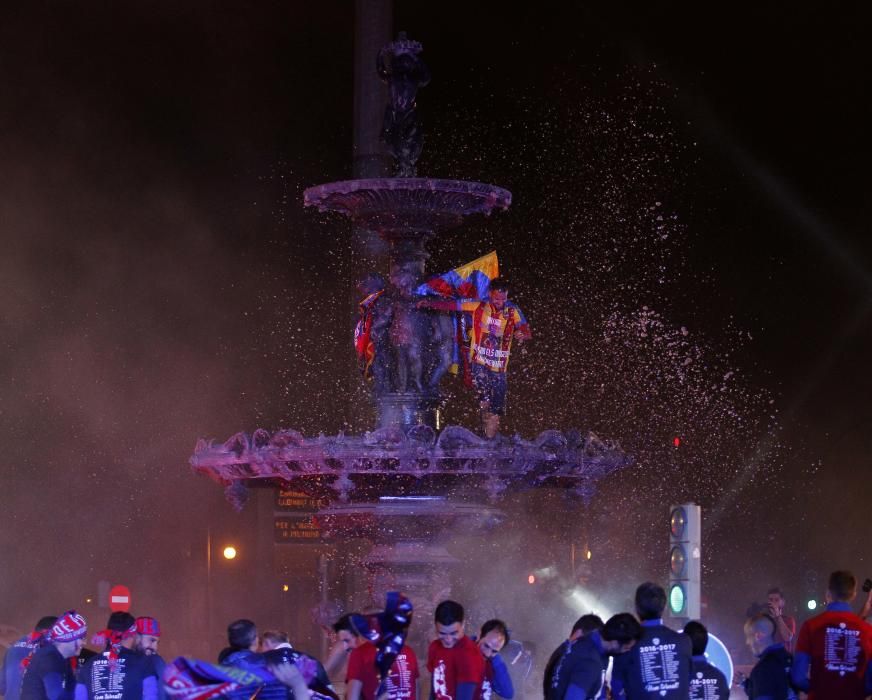 Así celebra el ascenso la afición del Levante UD