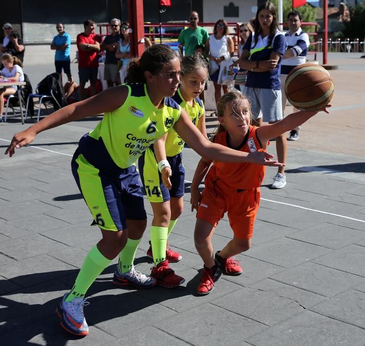 El torneo alevín, aperitivo del partido entre el Obradoiro y el Alba Berlín.