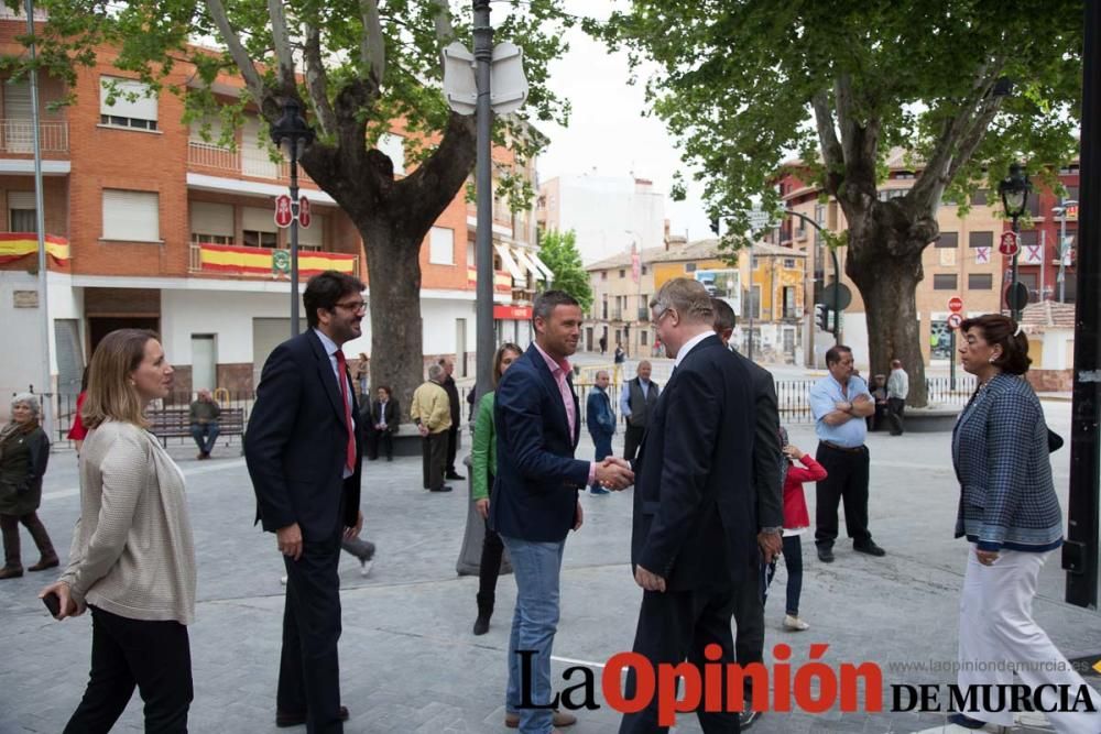 Visita de Markku Markkula a Caravaca