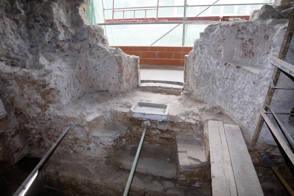 Muralla del carrer Argenteria de Girona