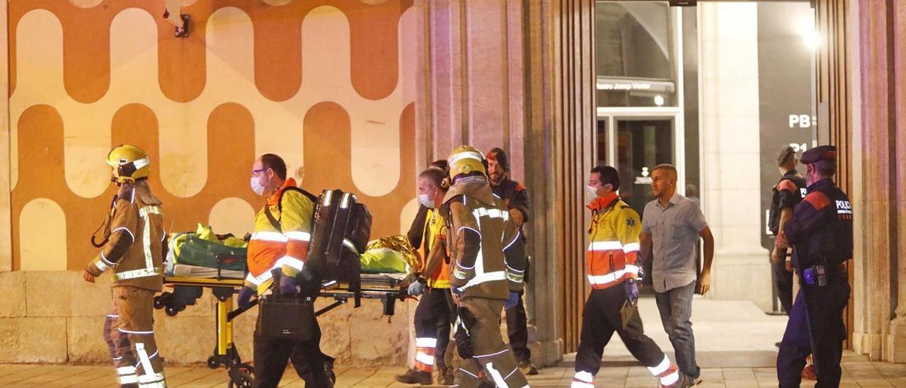 Una explosión en un experimento científico ha causado 18 heridos en la Casa de Cultura de Girona este viernes, 30 de septiembre de 2022.