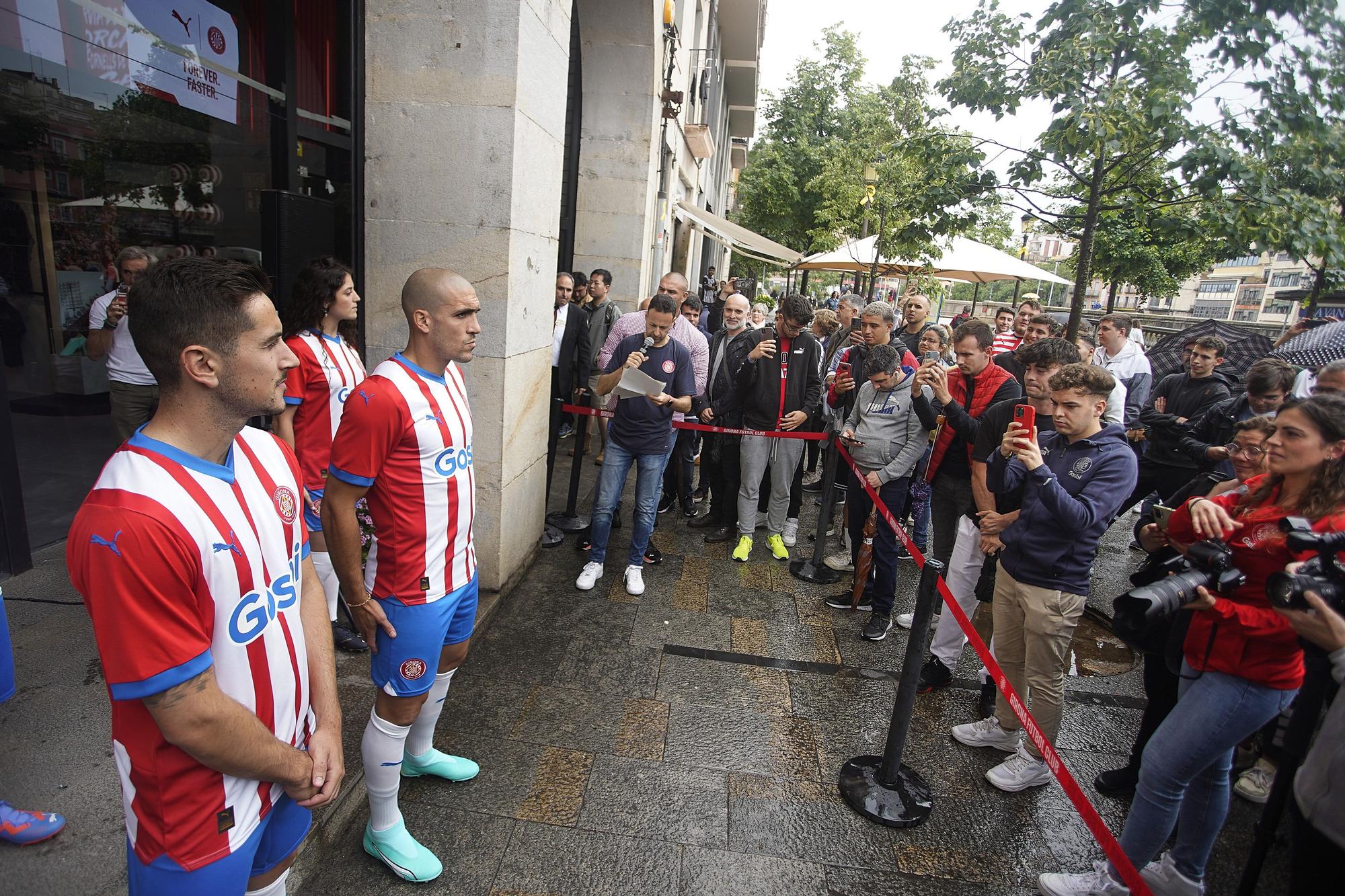 Presentació de la nova samarreta del Girona FC