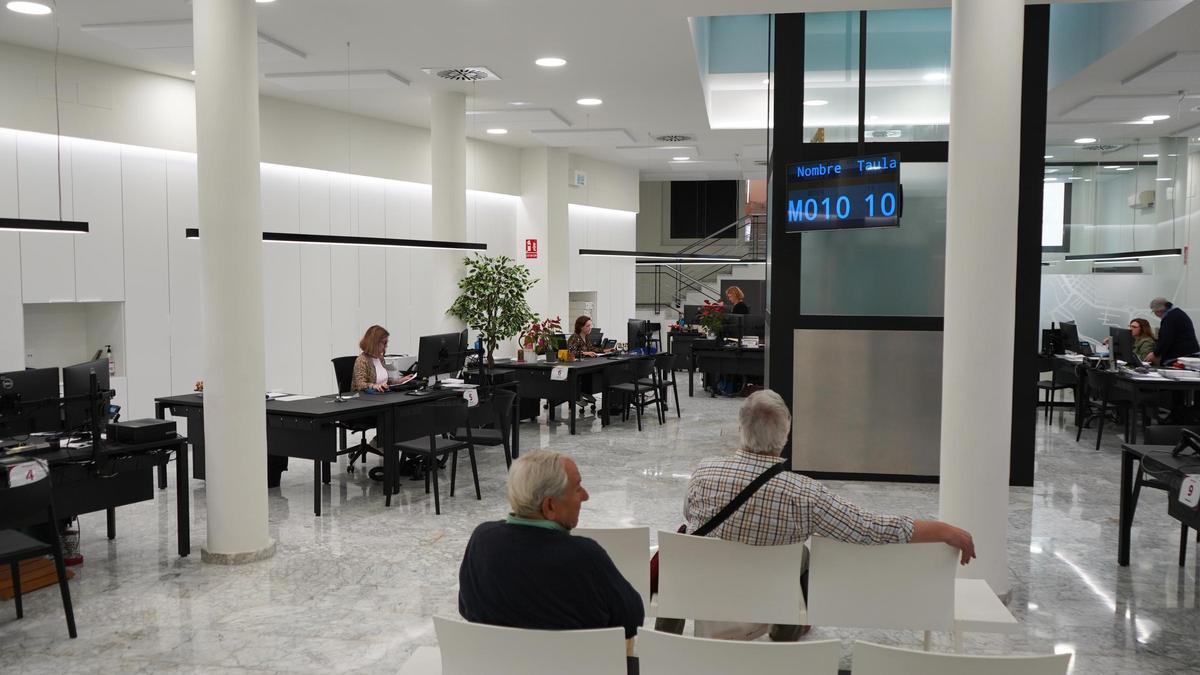 El nuevo espacio en la planta baja del Ayuntamiento de Ontinyent.