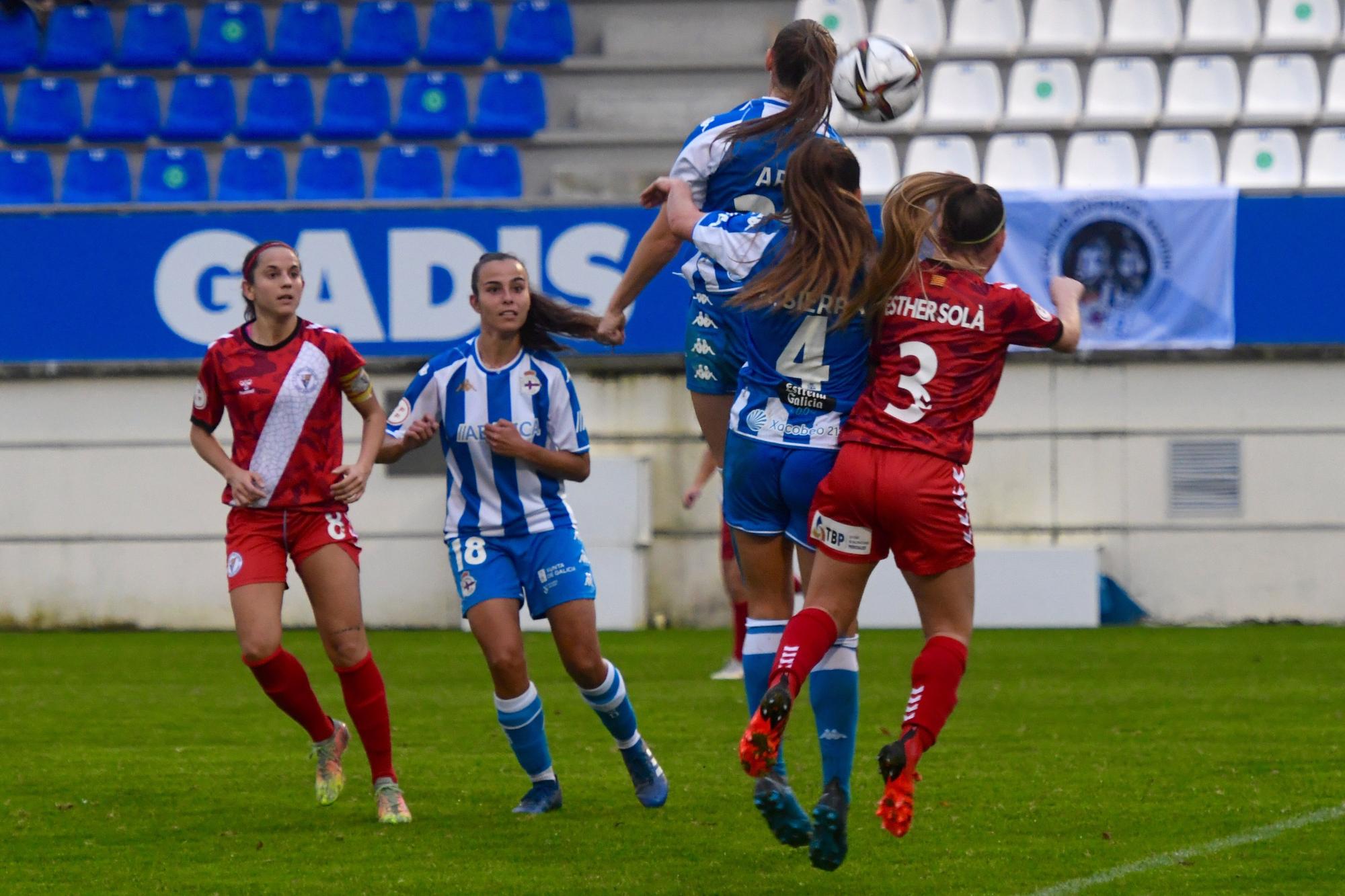 El Dépor Abanca golea 3-0 al Levante Las Planas