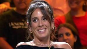Anabel Pantoja en un plató de Telecinco