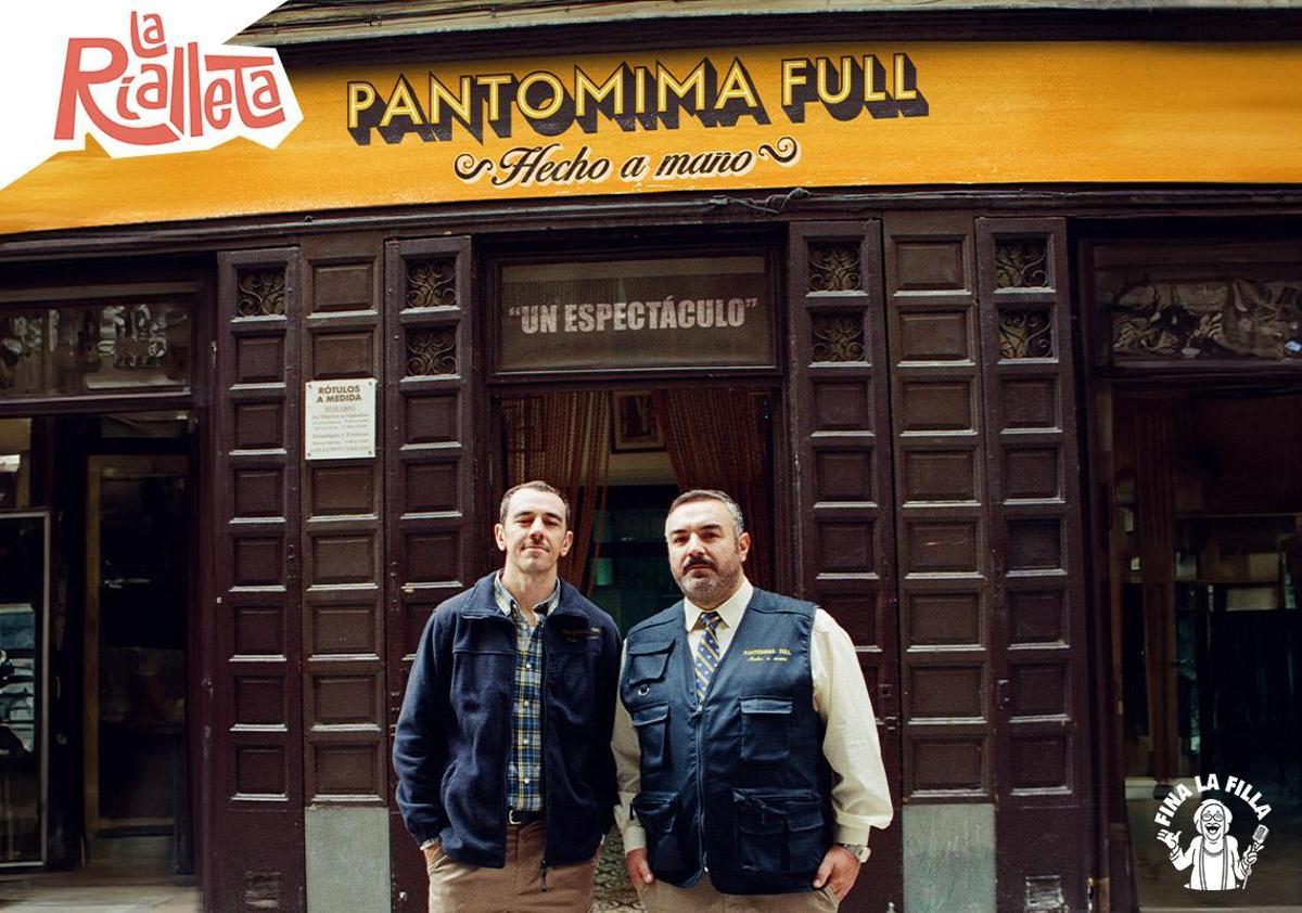 Pantomima Full son Rober Bodegas y Alberto Casado.