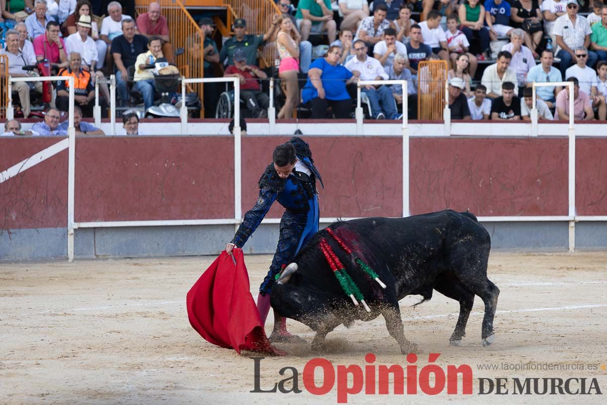 Quinta novillada Feria Taurina del Arroz en Calasparra (Marcos Linares, Diego Bastos y Tristán Barroso)