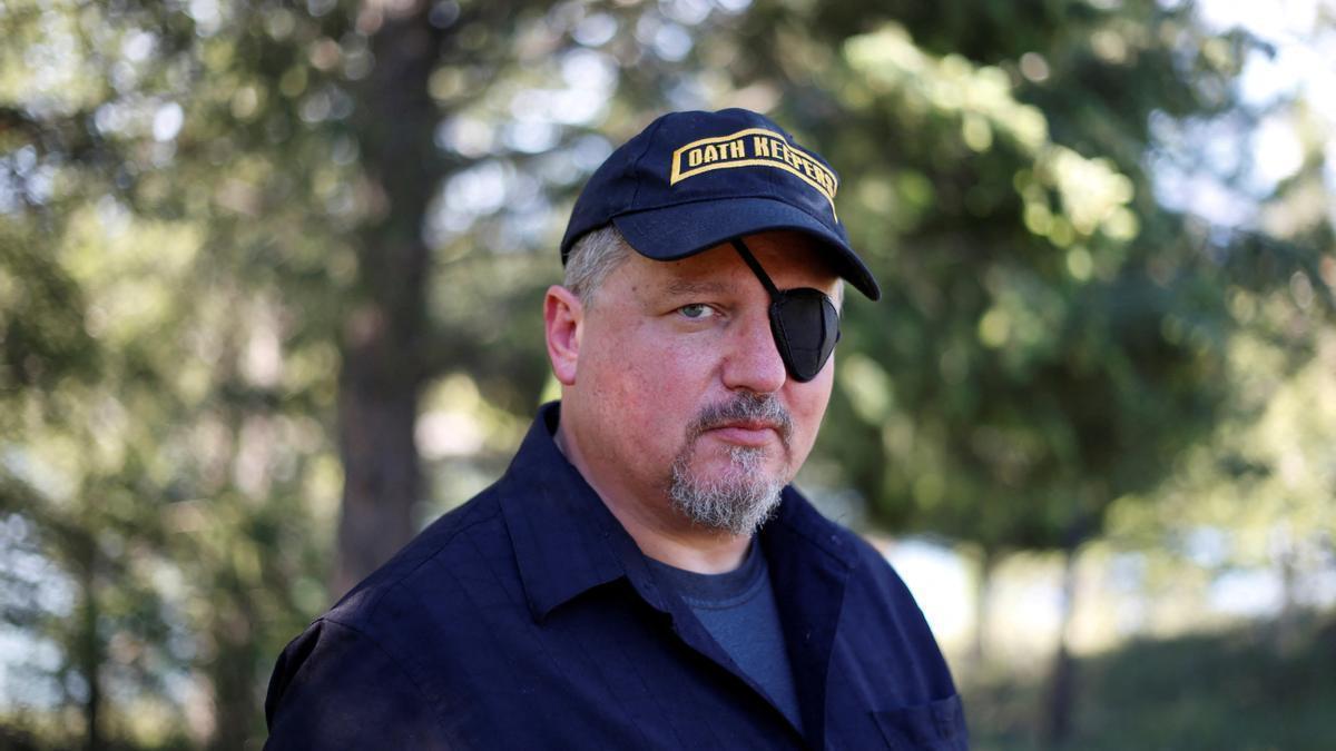 El líder de los Oath Keepers, Stewart Rhodes.