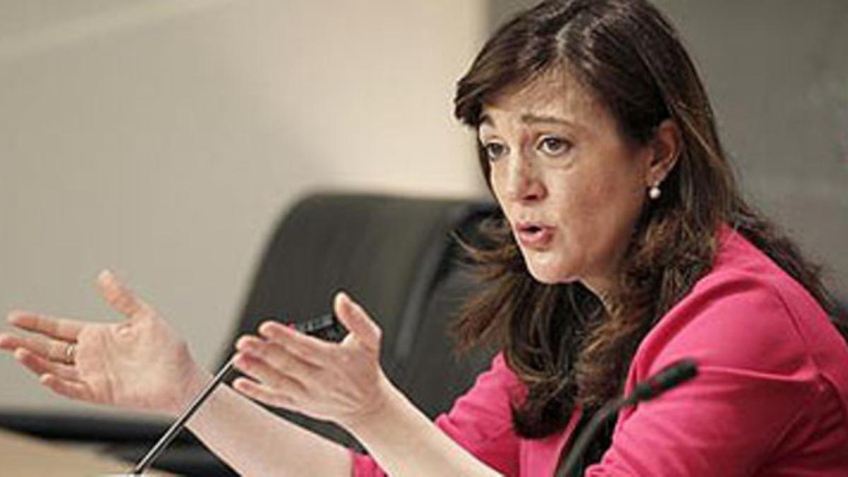 Soraya Rodríguez, portavoz del grupo socialista en el Congreso.