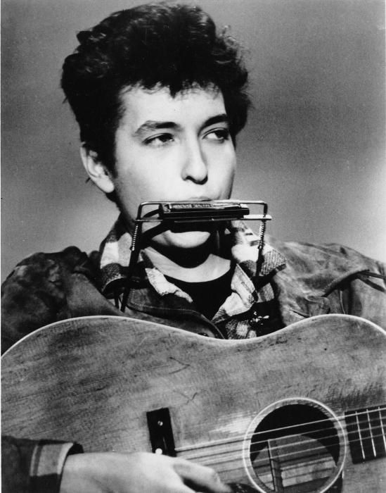 Dylan, en una imagen de 1963.