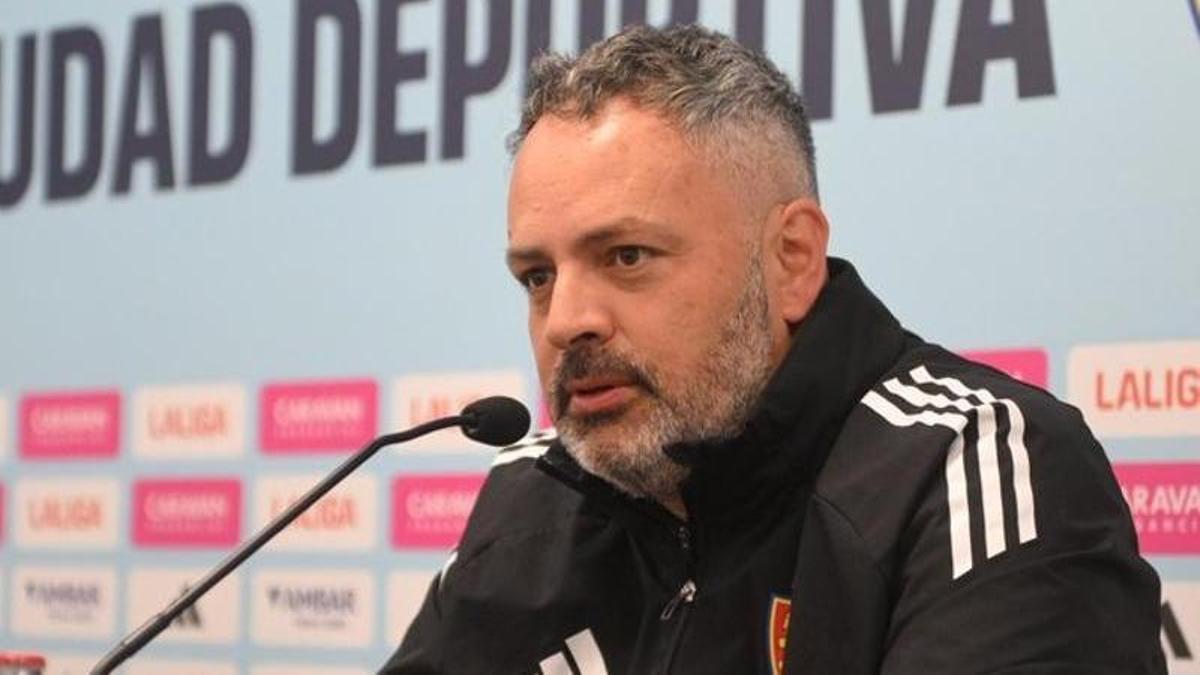 David Navarro, en sala de prensa