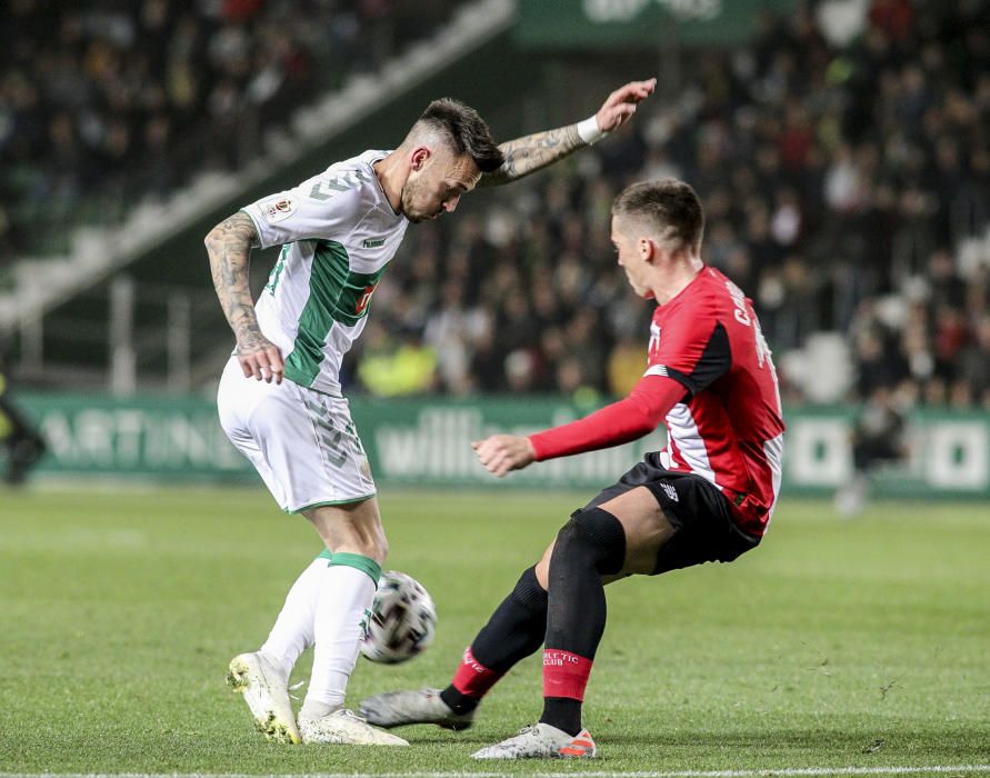 El Elche aguanta hasta el séptimo penalti pero cae ante el Athletic en la Copa del Rey