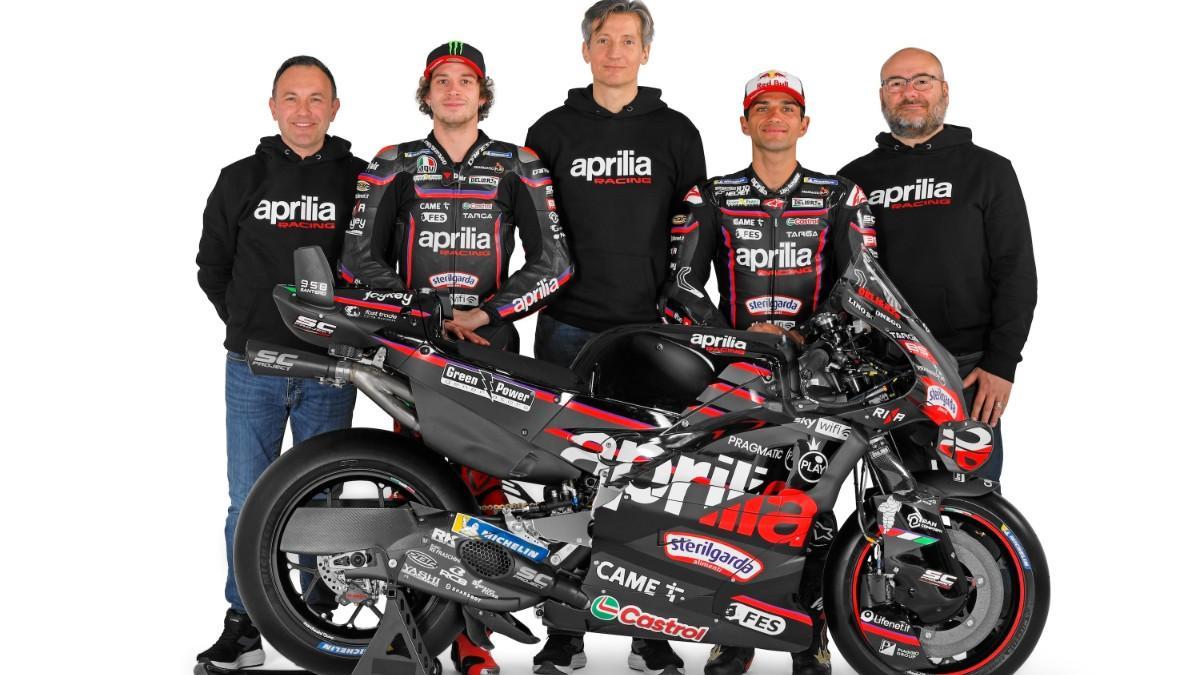 Jorge Martín lucirá el dorsal 1 en su Aprilia