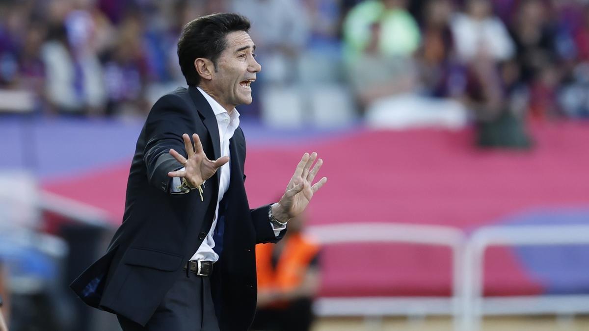 Marcelino, en Montjuic.