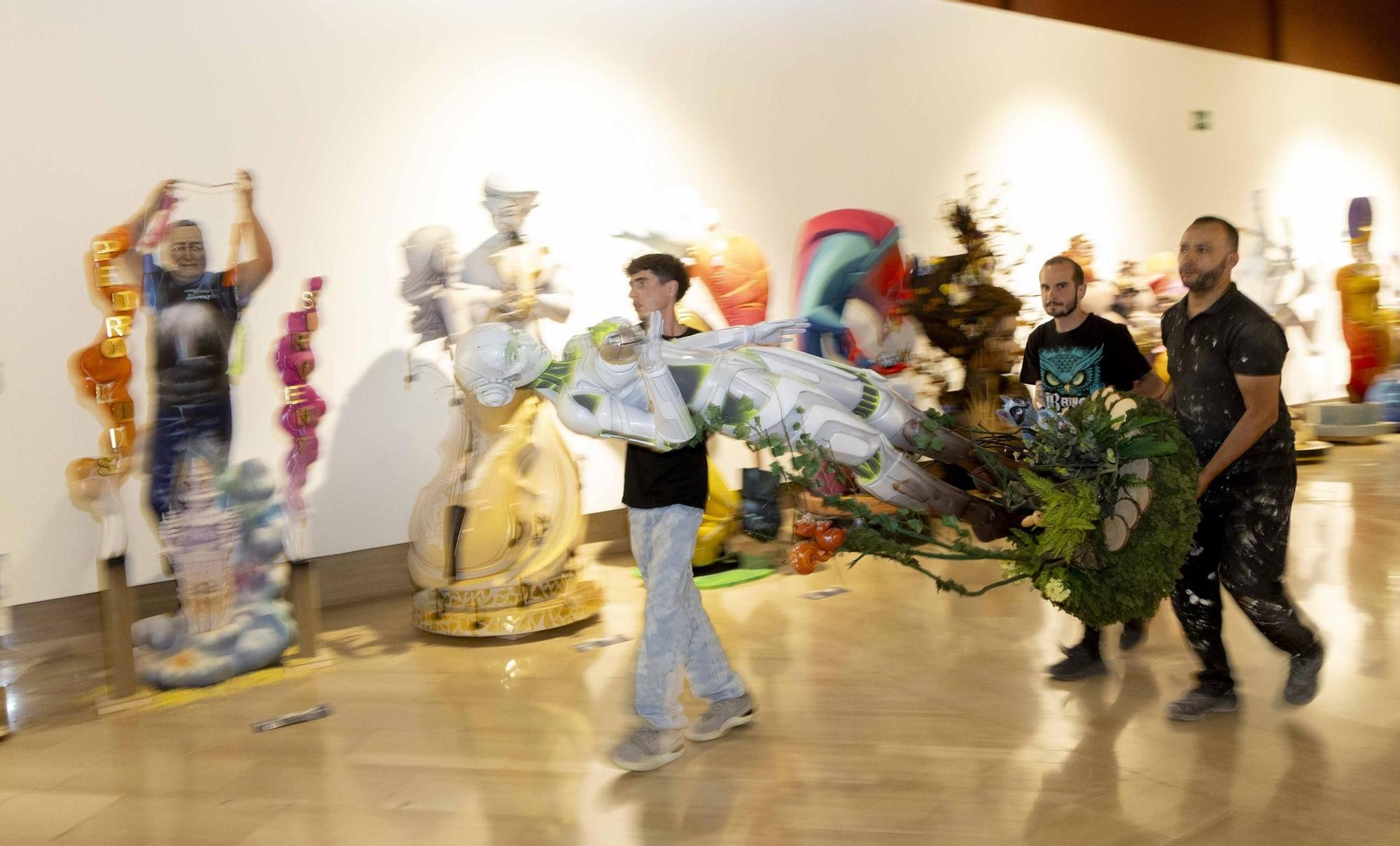 La exposición del Ninot, un homenaje a Pedro Luis Sirvent