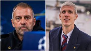 Hansi Flick i Dani Olmo, los protagonistas de la previa del FC Barcelona - FC Copenhague