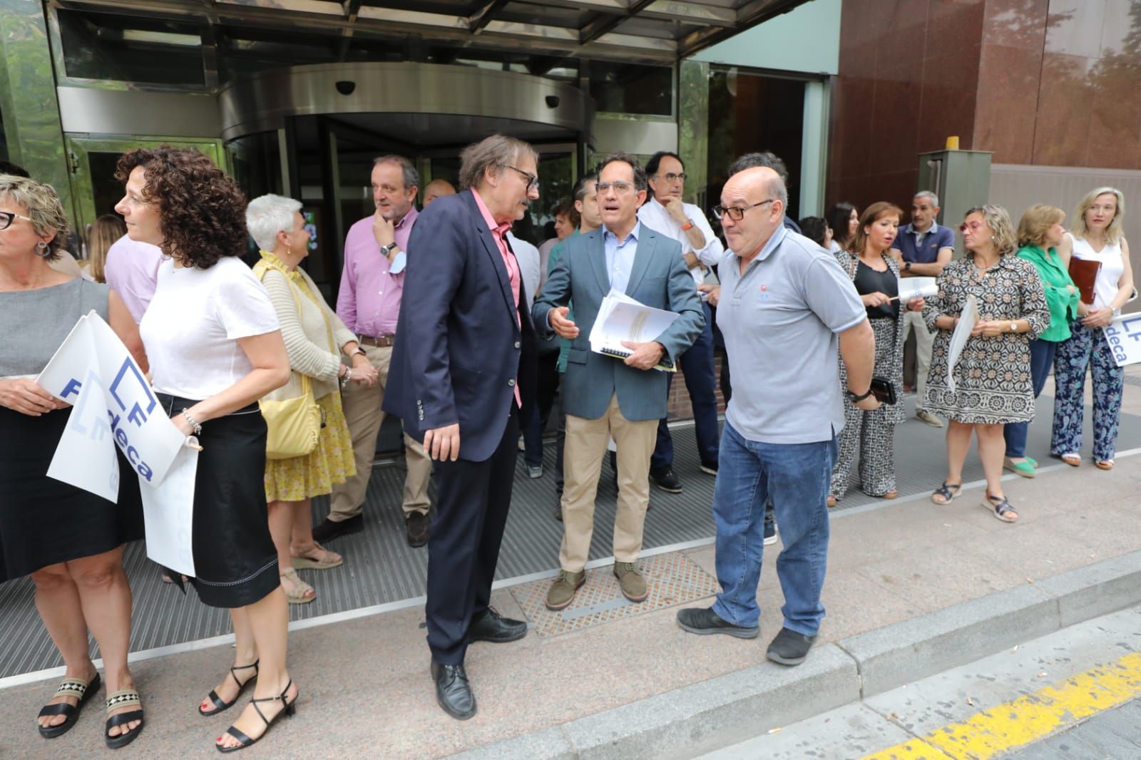 Protesta de los inspectores de trabajo en Zaragoza