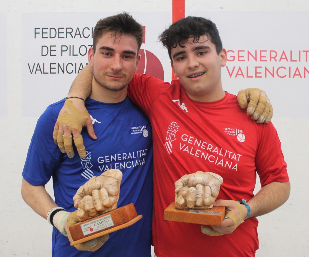 Quarta C masculina, Andreu CPV El Genovés va perdre contra Carlos CPV El Genovés.