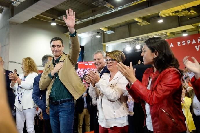 Las Palmas de Gran Canaria. Mitin de Pedro Sánchez  | 14/04/2019 | Fotógrafo: José Carlos Guerra