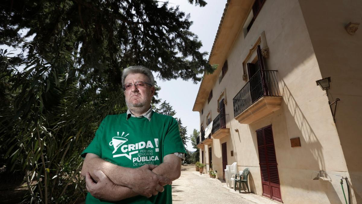 Jaume Sastre se pone de nuevo en huelga de hambre en defensa del catalán