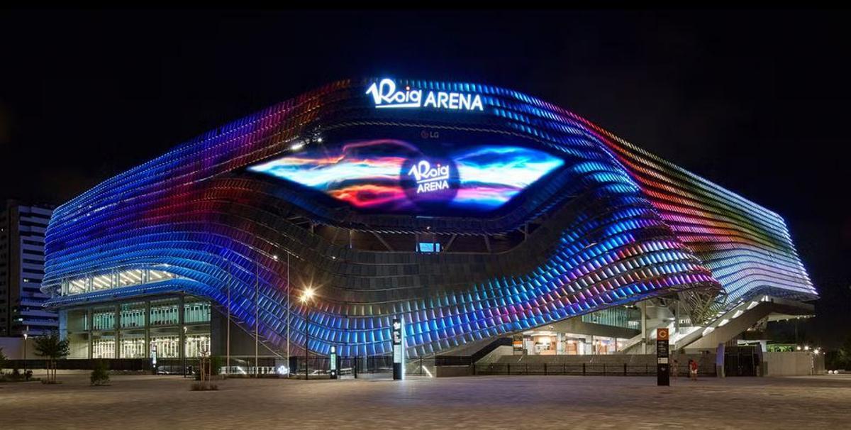 Imagen exterior del Roig Arena.