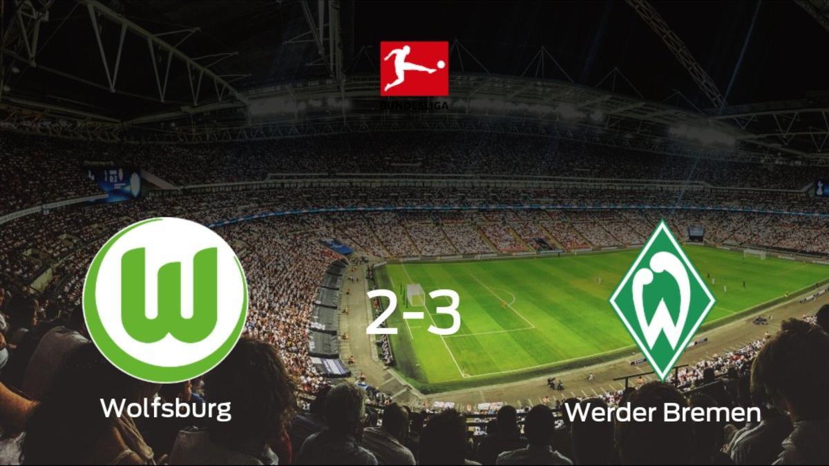 El Werder Bremen gana al VfL Wolfsburg en el Volkswagen Arena (2-3)