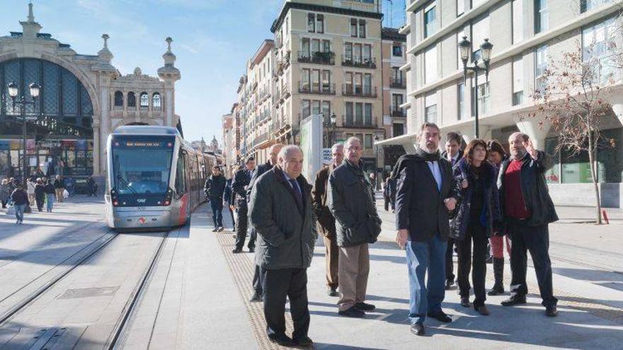 El tranvía llegará en pruebas a la calle María Zambrano en breve