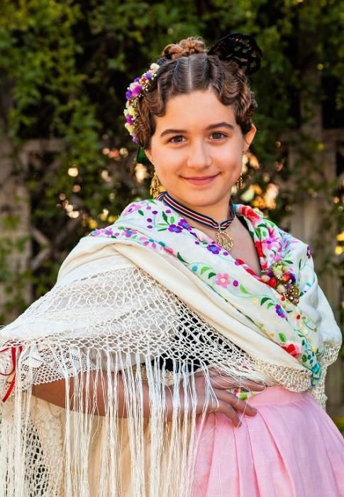 Candidatas a Reina de la Huerta Infantil