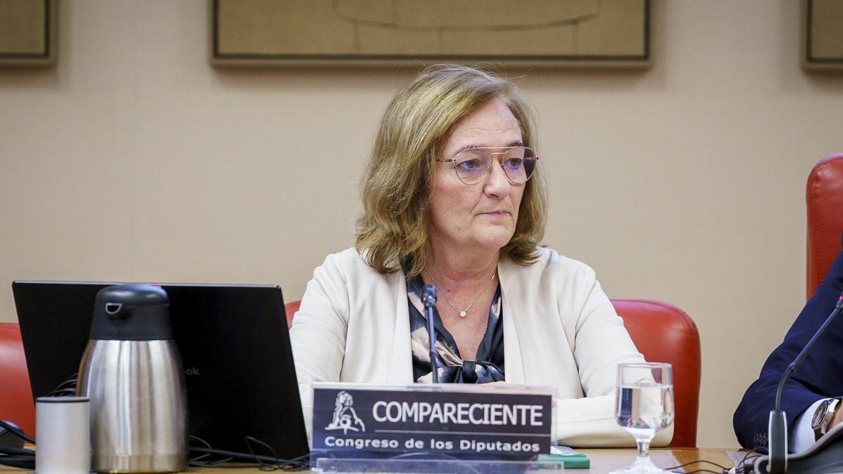 La presidenta de la Autoridad Independiente de Responsabilidad Fiscal (AIReF), Cristina Herrero.