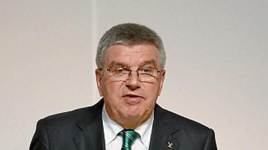 El president del COI, Thomas Bach