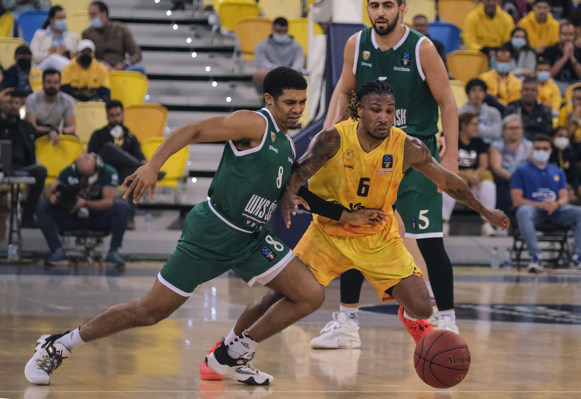 Partido de Eurocup: CB Gran Canaria – Slask Wroclaw