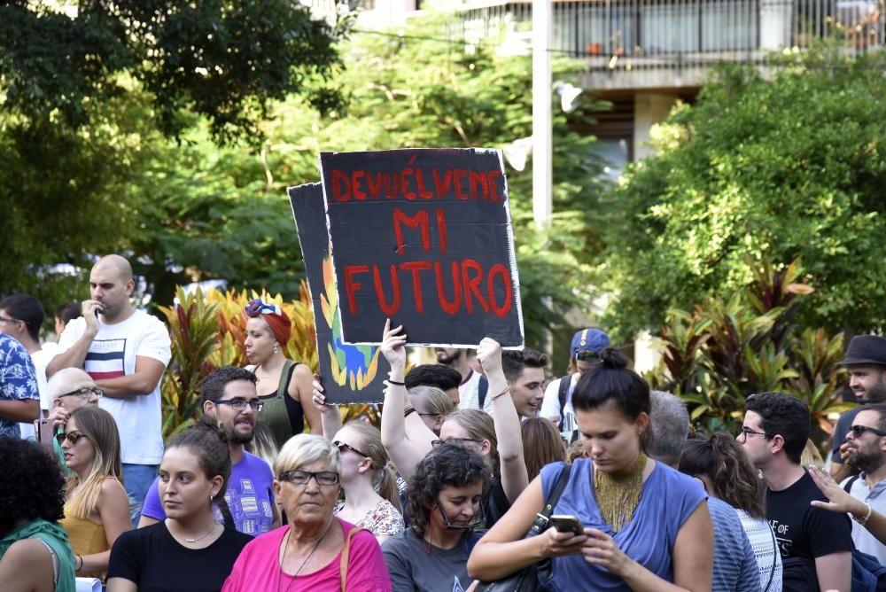 Manifestaciones contra la crisis climática