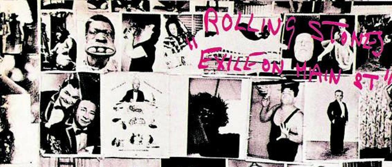 Portada del disc Exile on main St.