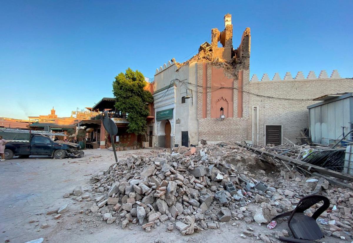 Terremoto en Marruecos con cientos de muertos, en imágenes Terremoto en Marruecos con cientos de muertos, en imágenes