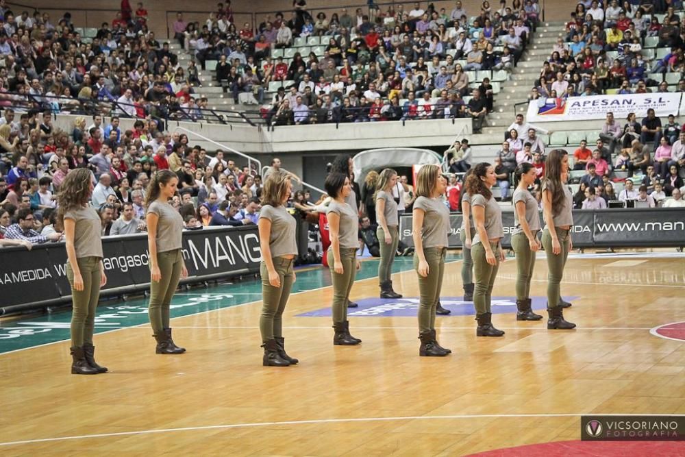 Las cheerleaders del CB Murcia, desde sus comienzo