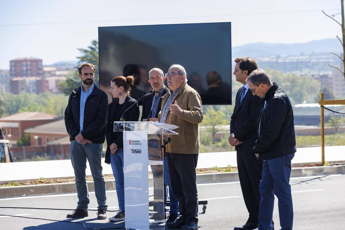 Presentació dels nous busos elèctrics de la xarxa interurbana del Bages