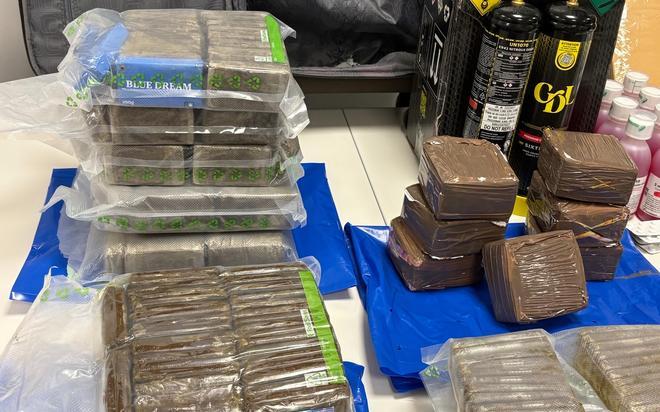 Desmantelado un almacén de drogas en Santa Coloma en que se guardaban casi 30 kilos de hachís