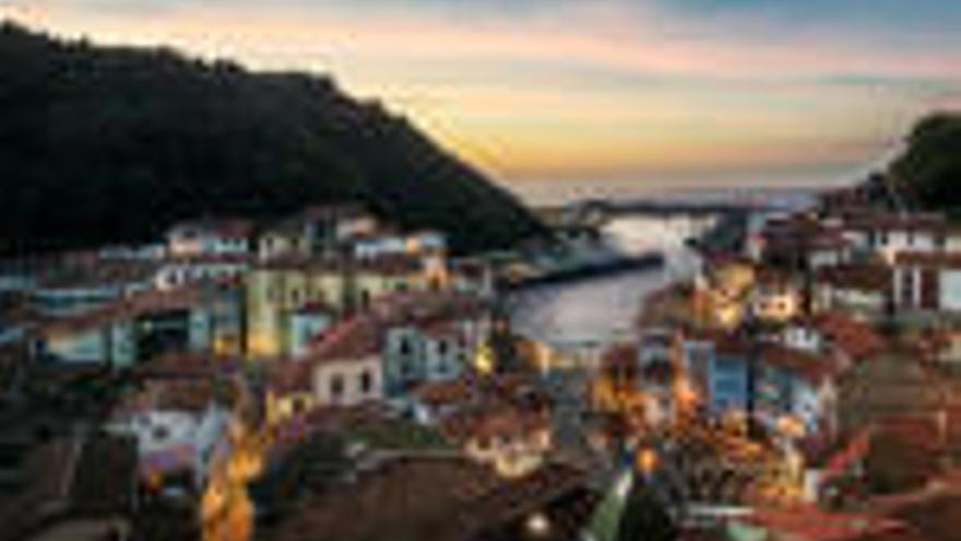 Vista de Cudillero, a Astúries